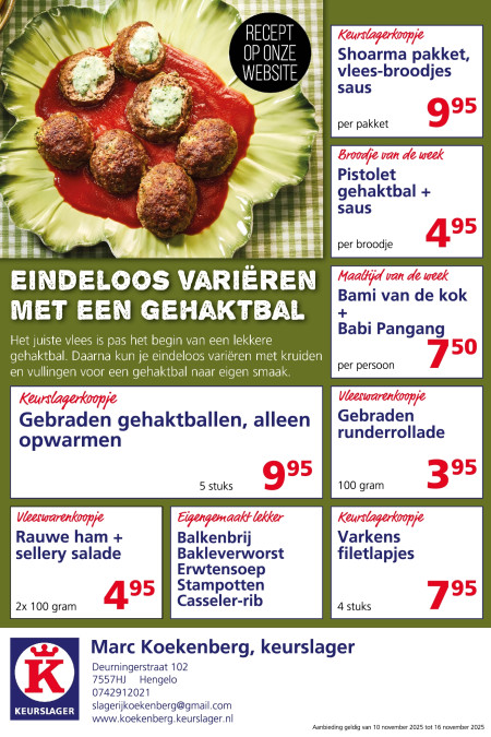 Aanbiedingen van deze week